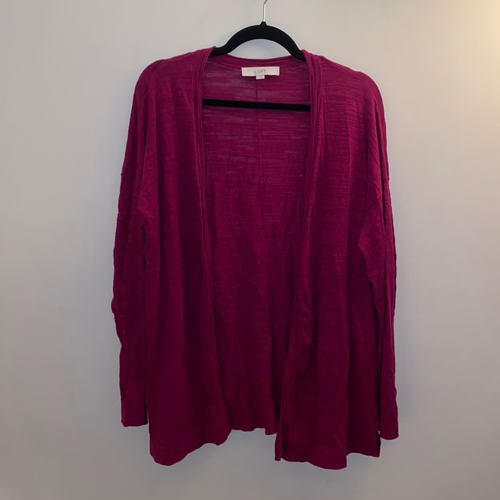 Ann Taylor Loft pink sweater